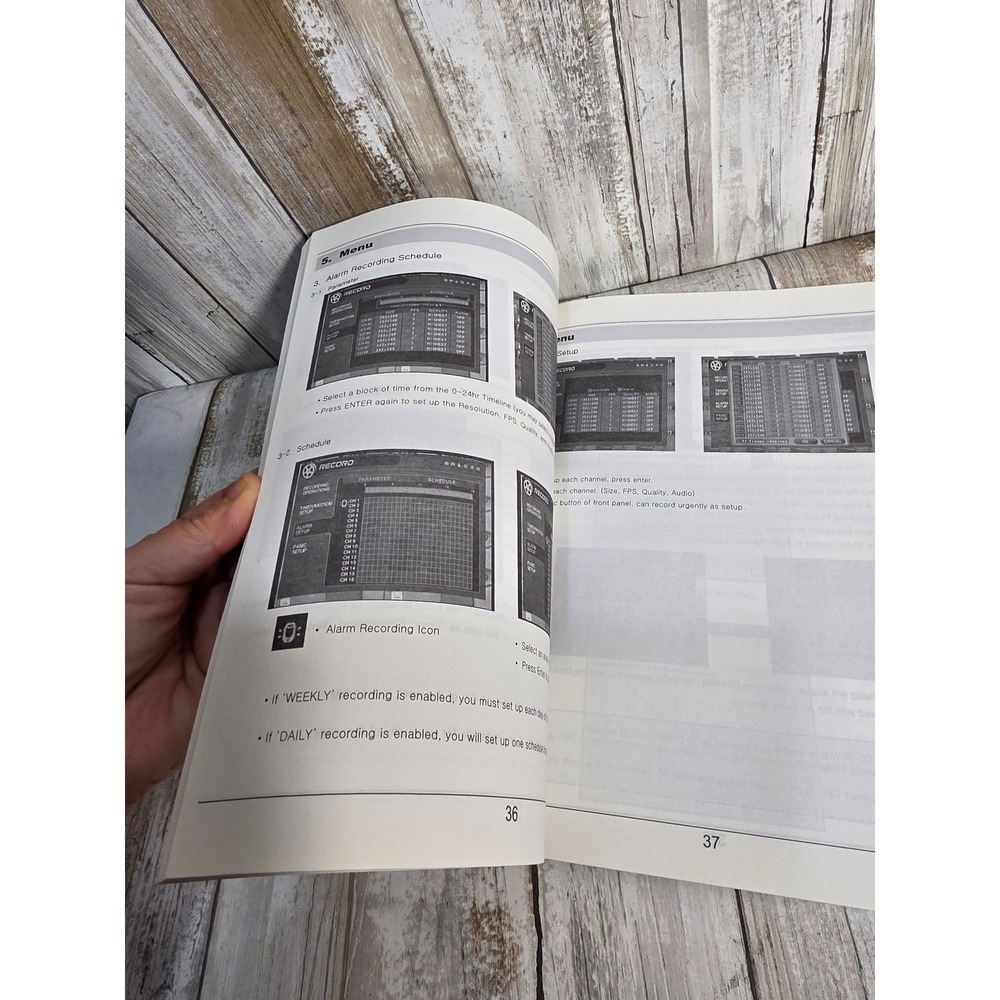 GANZ Digimaster Series DVR Instruction Manual DR4N DR8N DR16N CD Security Guide - Picture 4 of 10